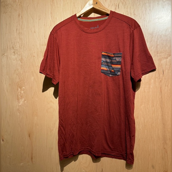 Smartwool Pattern Pocket Tee - Picture 2 of 3